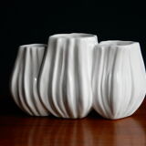 White ceramic vase design Sia