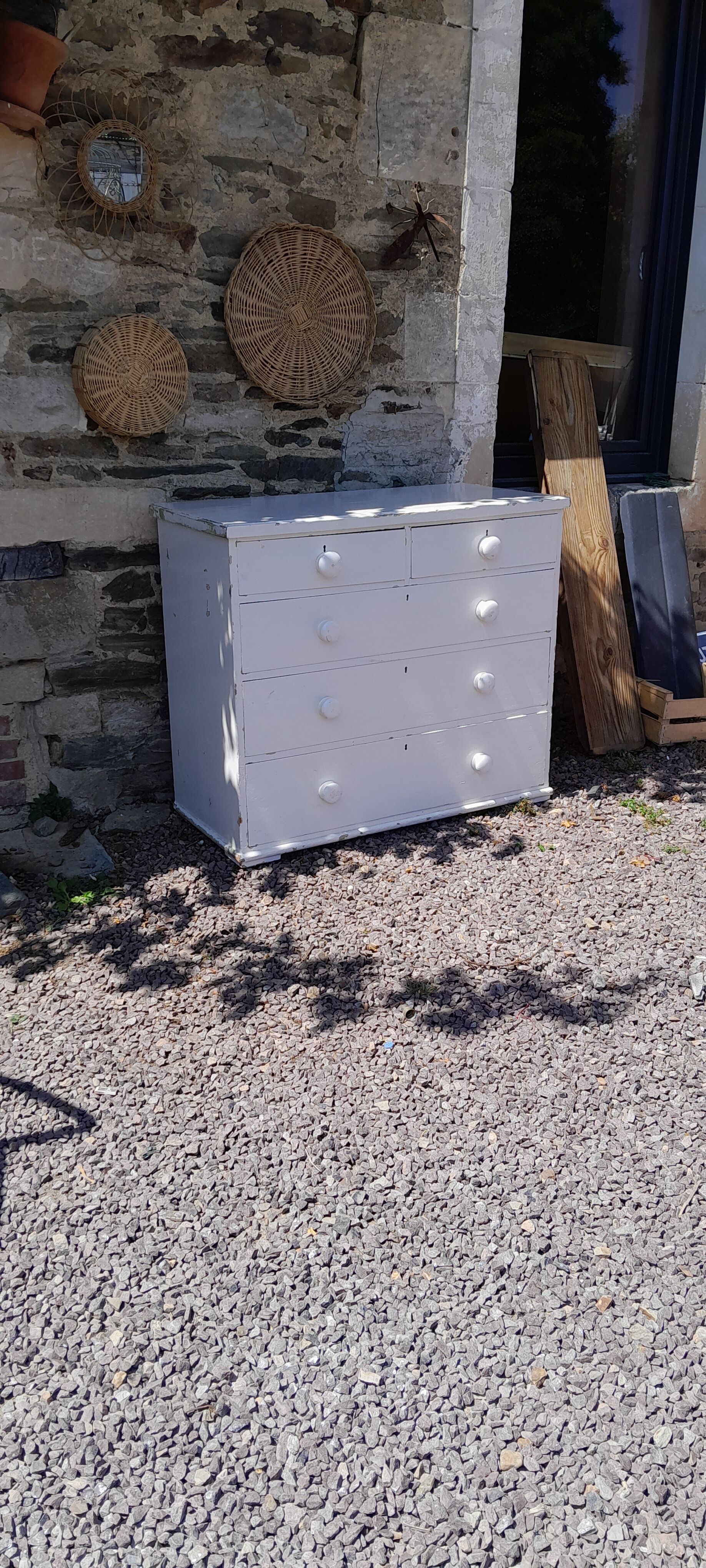 English chest of drawers