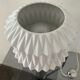 Vintage lamp 70s porcelain and chrome foot