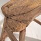 Antique stool in wabi-sabi style (c.1900) #9