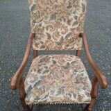 Louis XIII style armchair