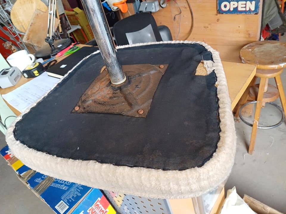 Armchair or footstool 1970