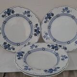 Assiettes Lunéville XIX ème