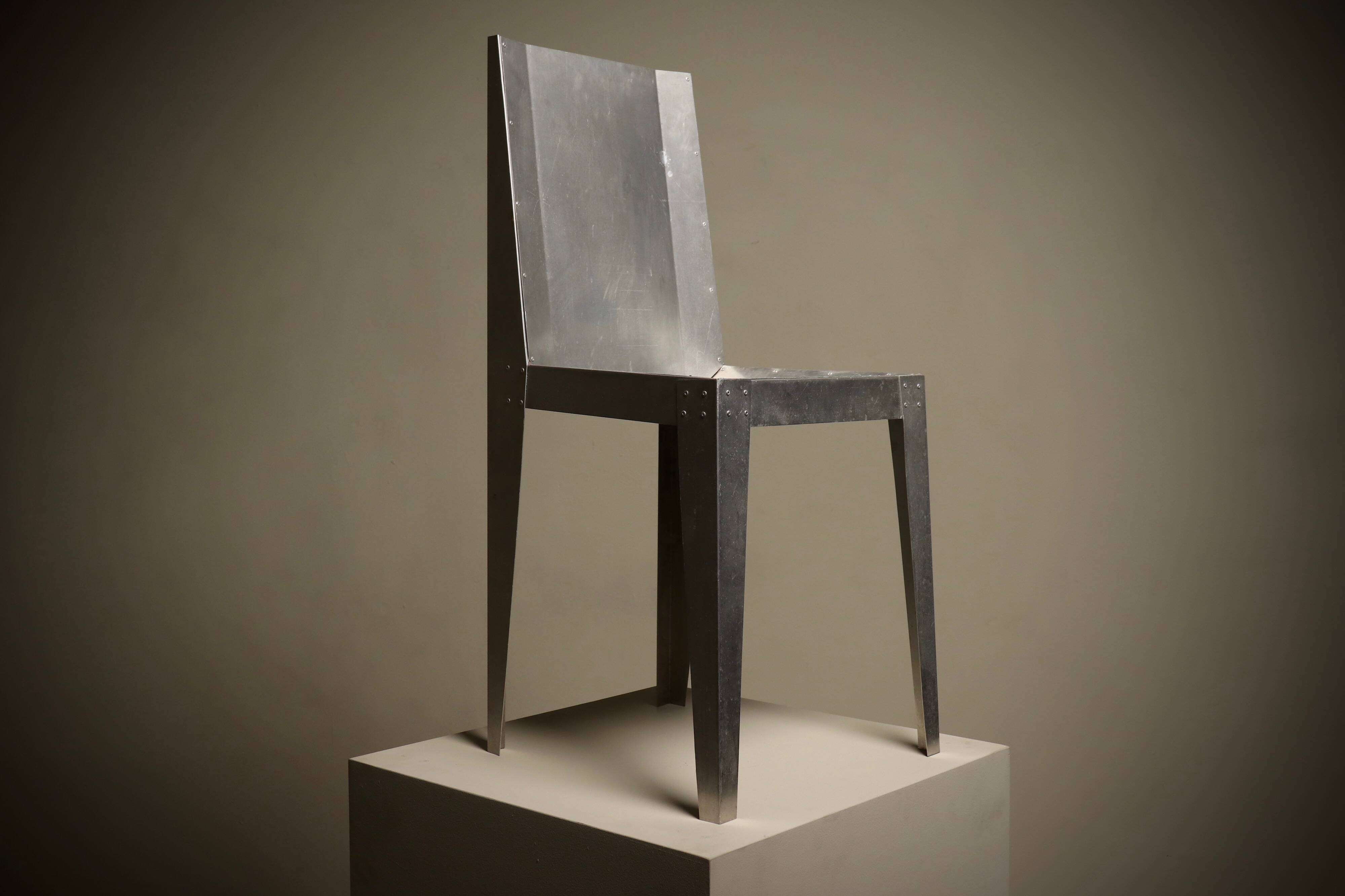 Prototype Design Aluminum Chair 1980s