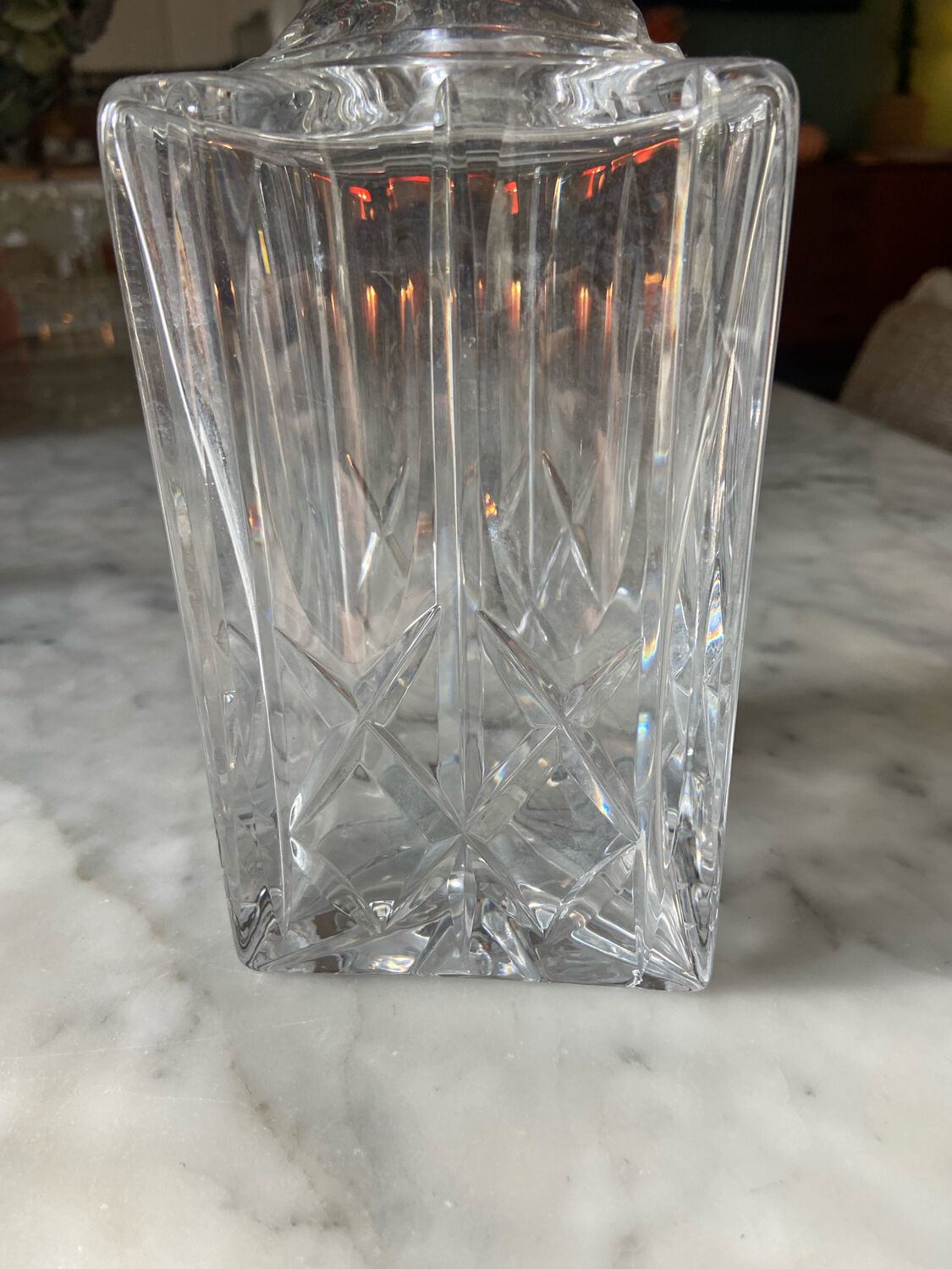 Carafe en cristal ancienne
