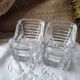 Pair of candlesticks Princess House 24% lead crystal