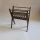 Folding magazine rack