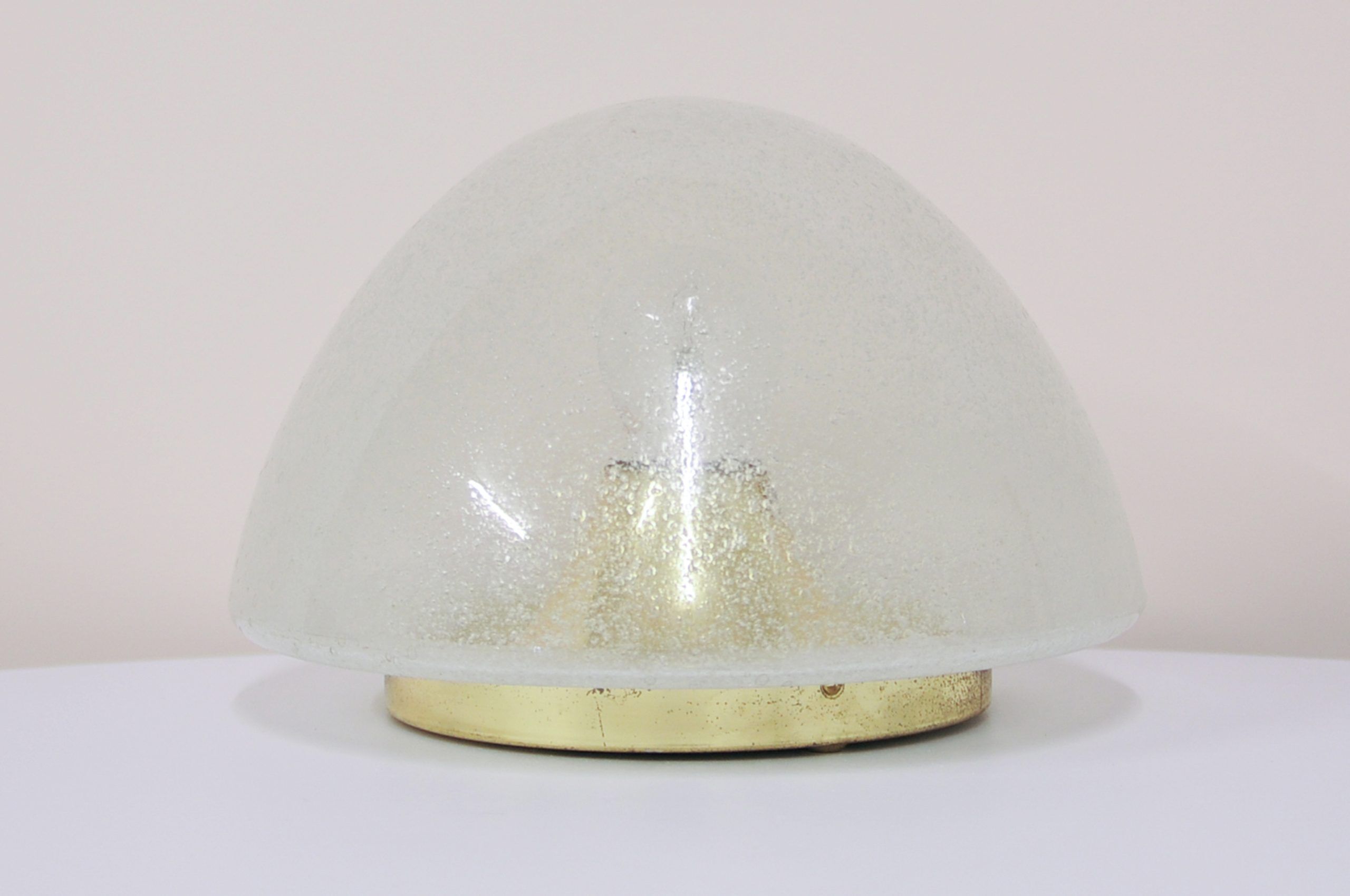 Vintage Hoffmeister-Leuchten bubble glass ceiling lamp.
