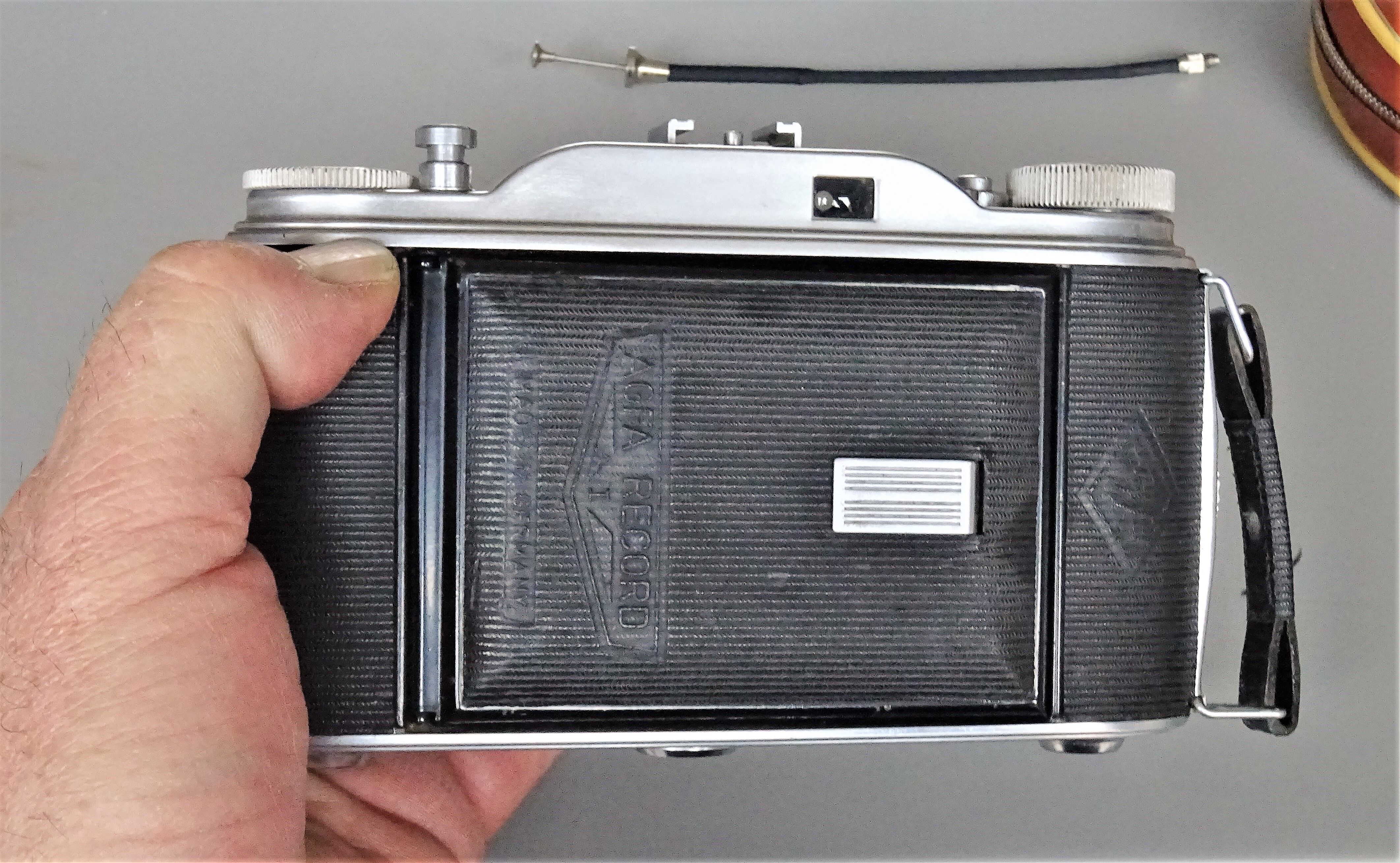 Vintage camera of reporters circa 1950