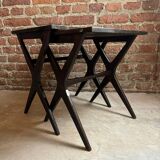 Nesting tables in rosewood, Denmark 1960