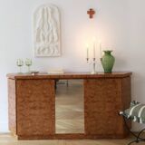 Art Deco sideboard in elm burl