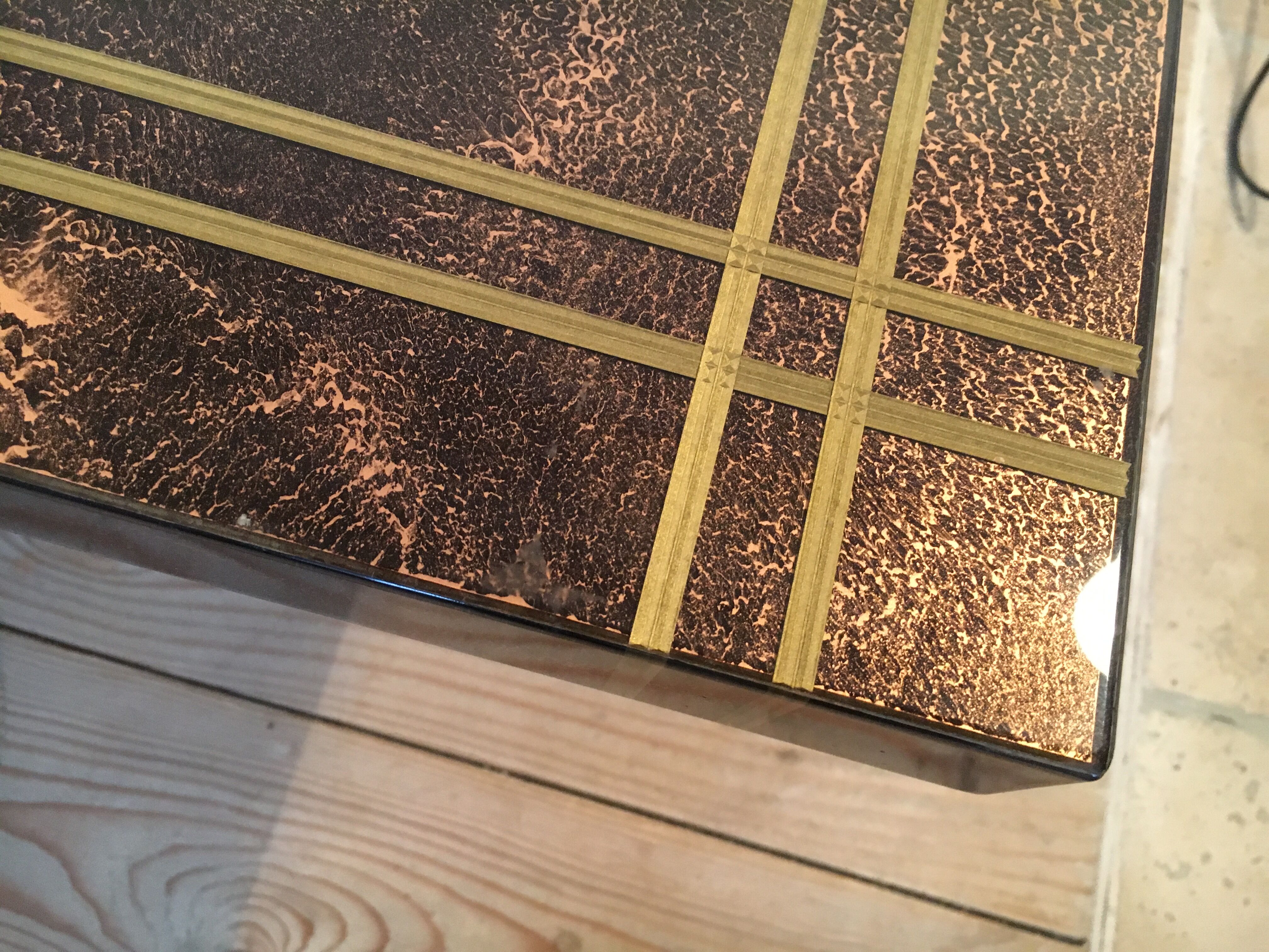 1970s lasca coffee table