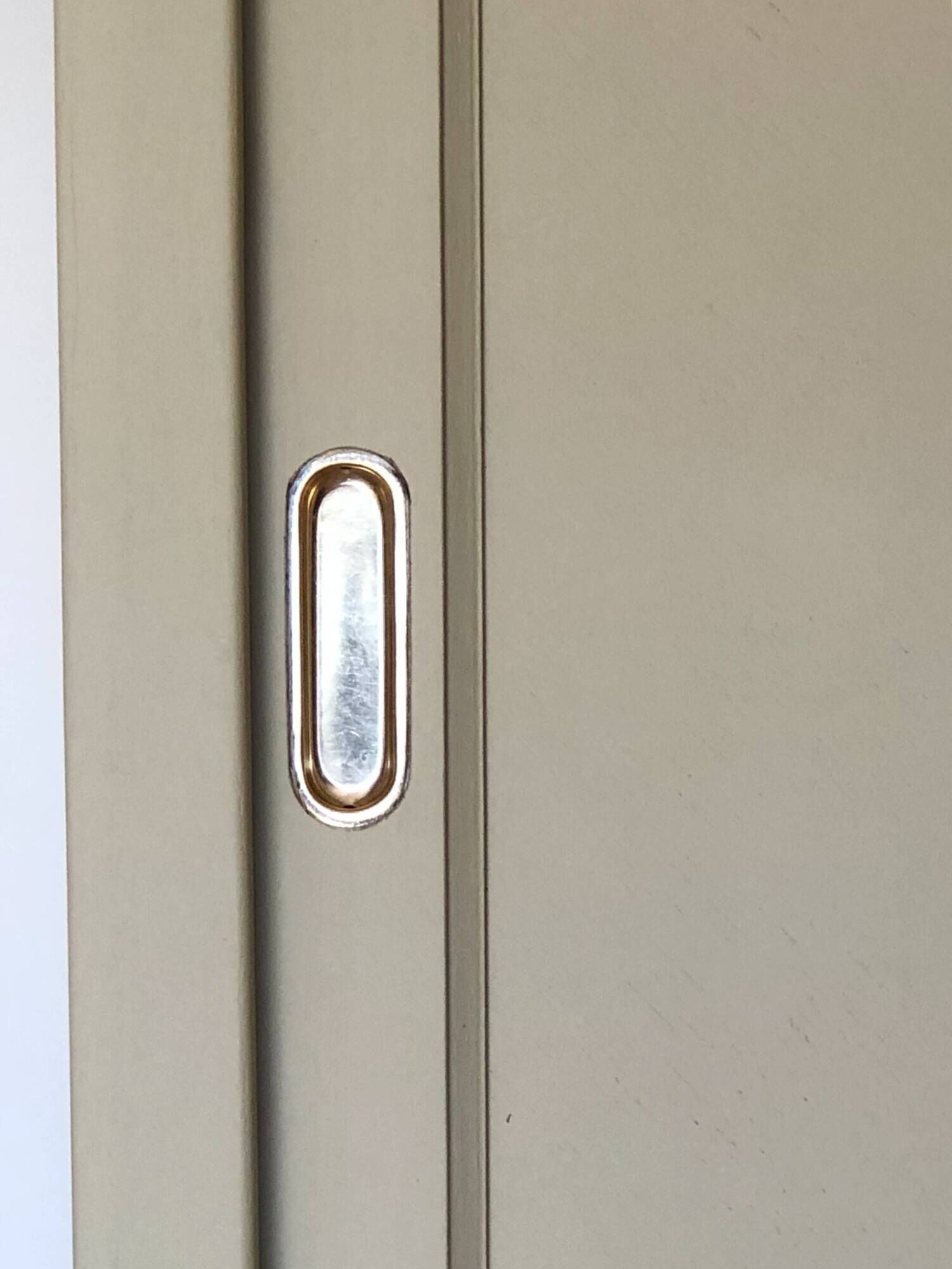 Wardrobe with sliding doors from the 50s/60s