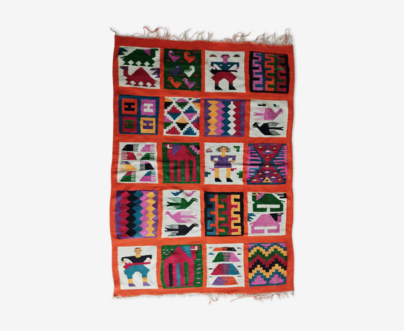 Tapis vintage Amérique du Sud 150 x 105 cm