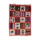 Vintage carpet South America 150 x 105 cm
