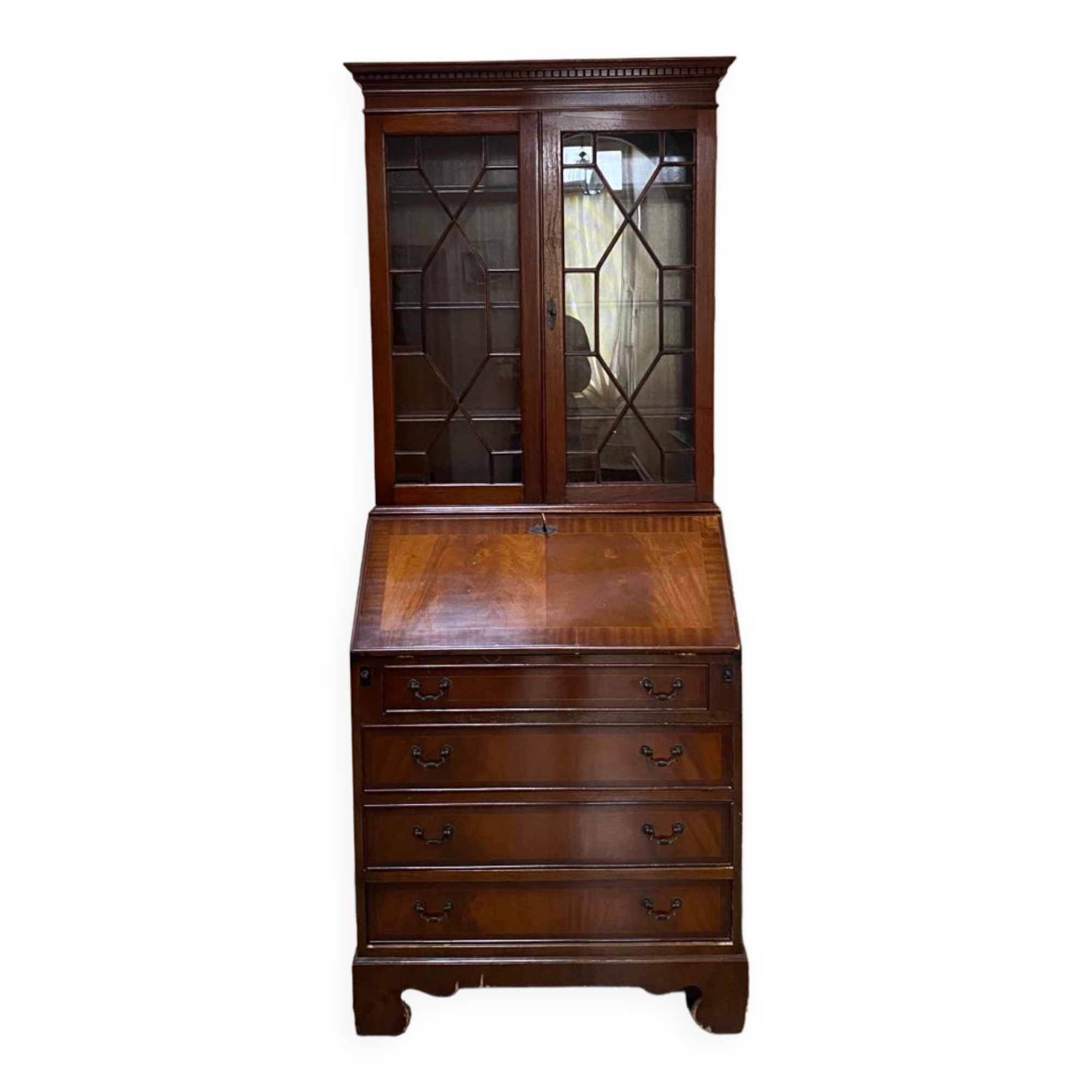 English solid wood scriban