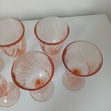 Set of 8 Rosaline wine glasses