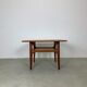 MidCentury Teak Coffee Table with Seagrass by Trioh Denmark, 1960s