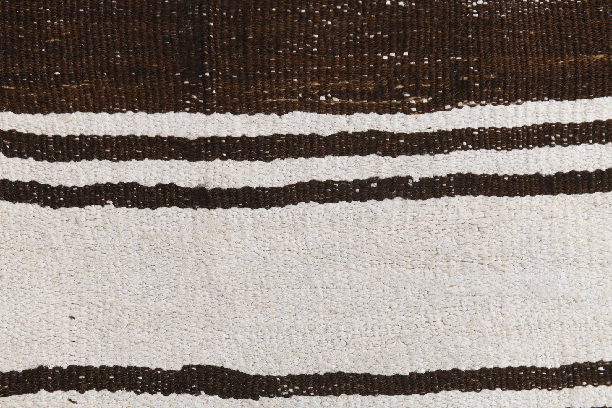 2x10 Modern Striped Turkish Kilim Runner Rug, 69x309Cm