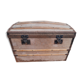 Old bomb travel trunk