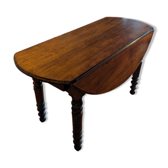 Table ronde à battants