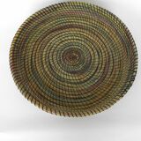Natural vegetable fiber basket hand-woven Wall decoration