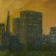 Oil painting on canvas by Bruno Lassalle signed by him in 1982
