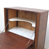 N-Line 'Team Program 500' bar cabinet in wengé, 1966