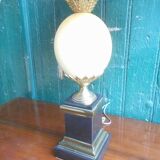Ostrich egg lamp