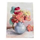 Aquarelle capucines