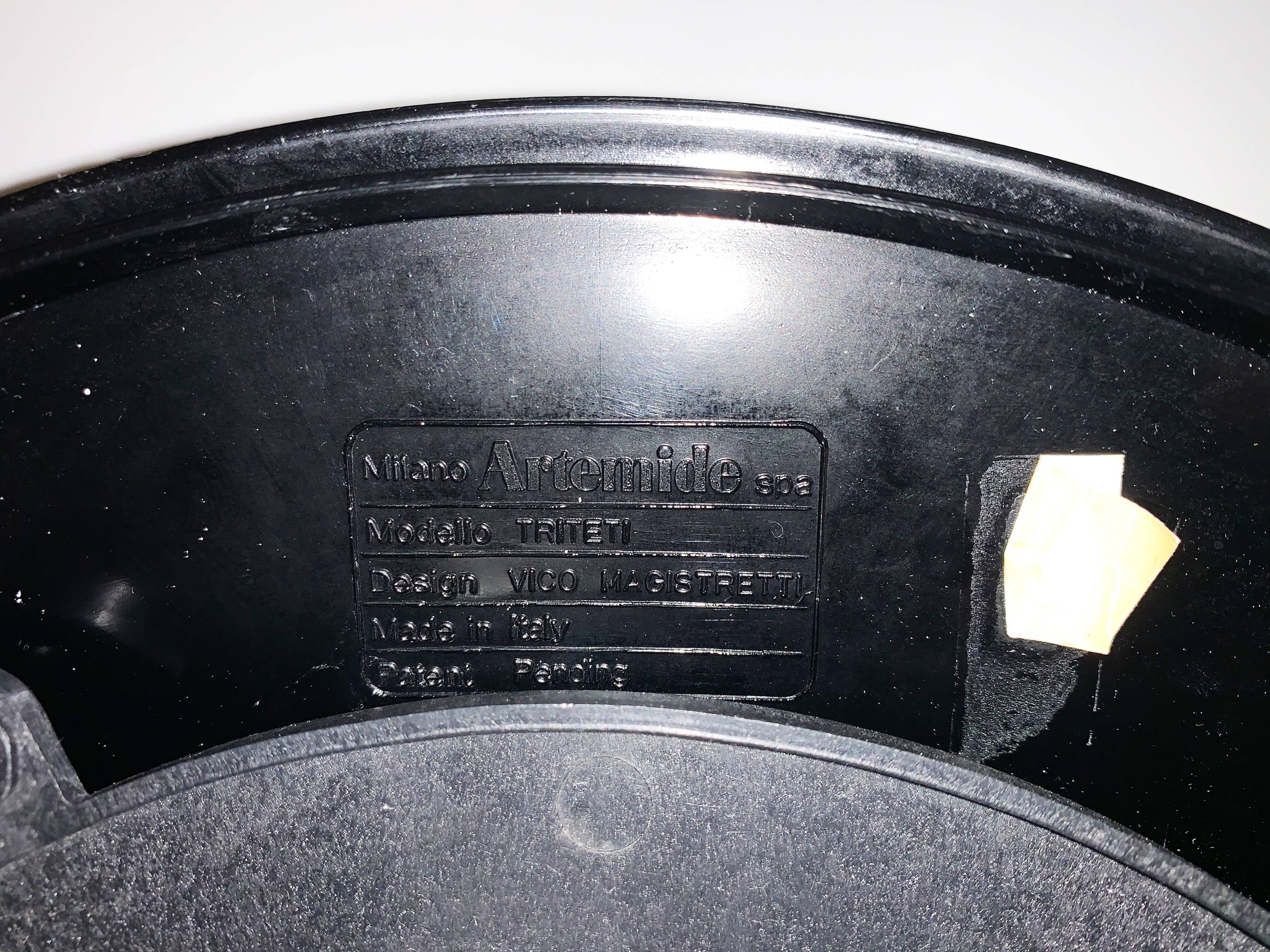 Very Beautiful Lamp Designed By Vico Magistretti - Produced In Italy By Artemide - Model Trieti