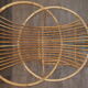 Pair of rattan armchairs