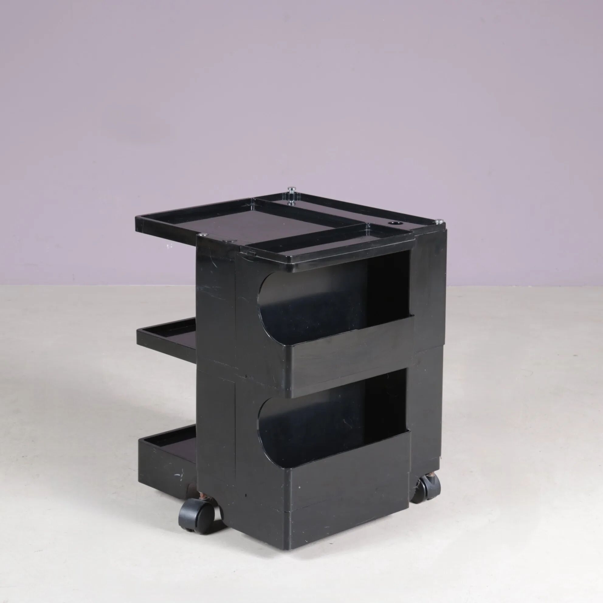 1970s low model Boby trolley Joe Colombo for Bieffeplast Italy