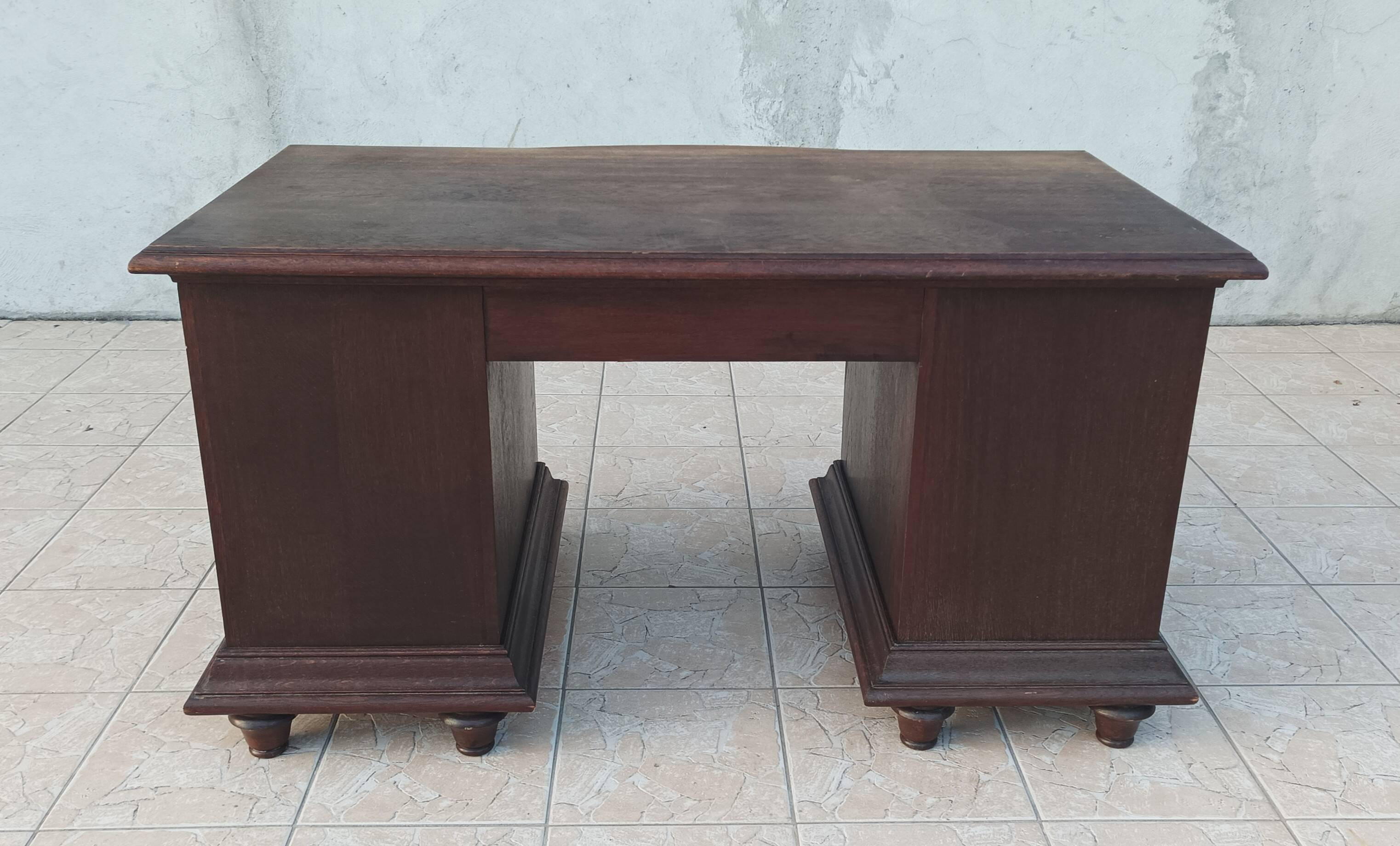 Art Deco oak desk