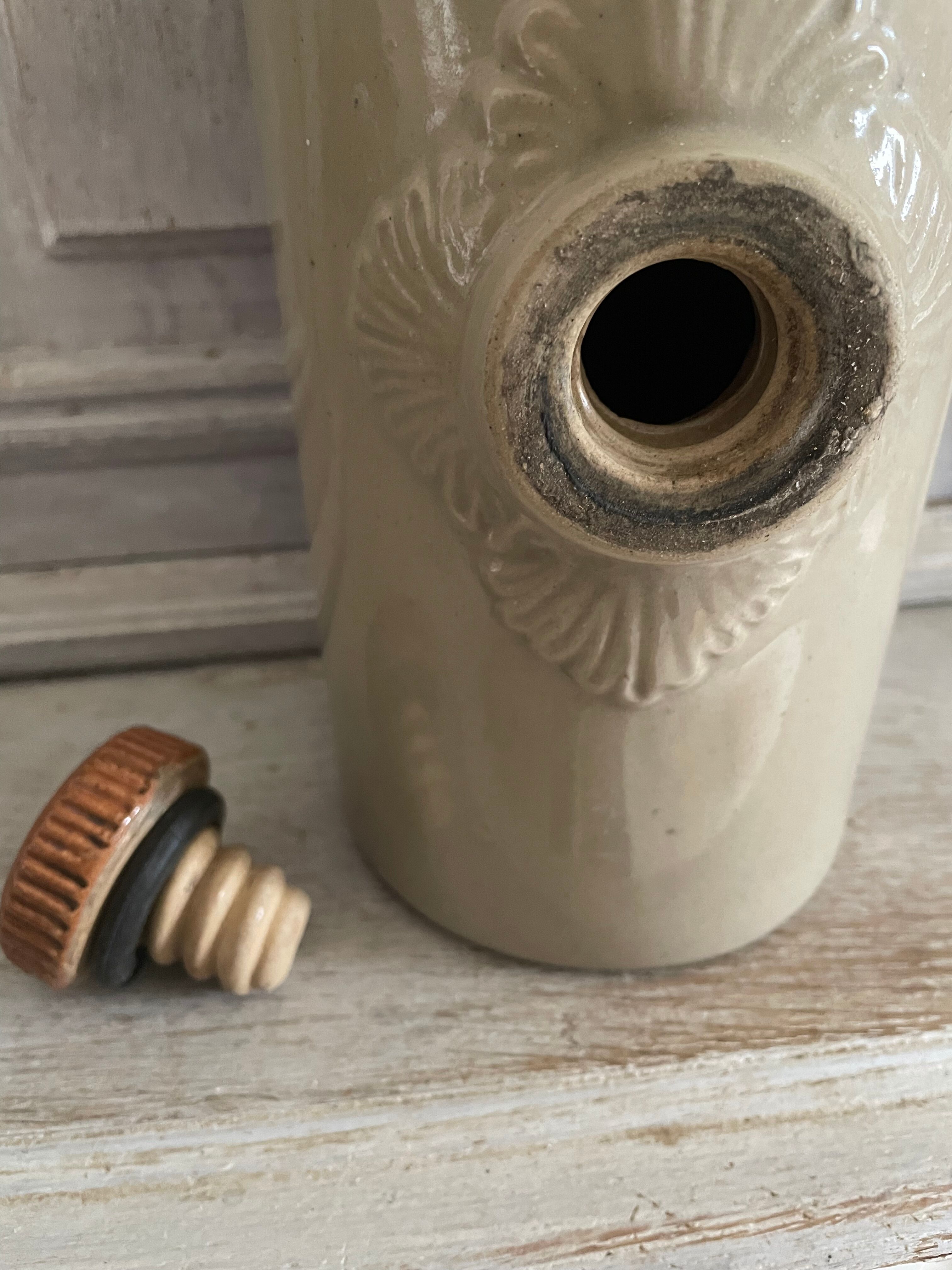 Vintage stoneware bottle