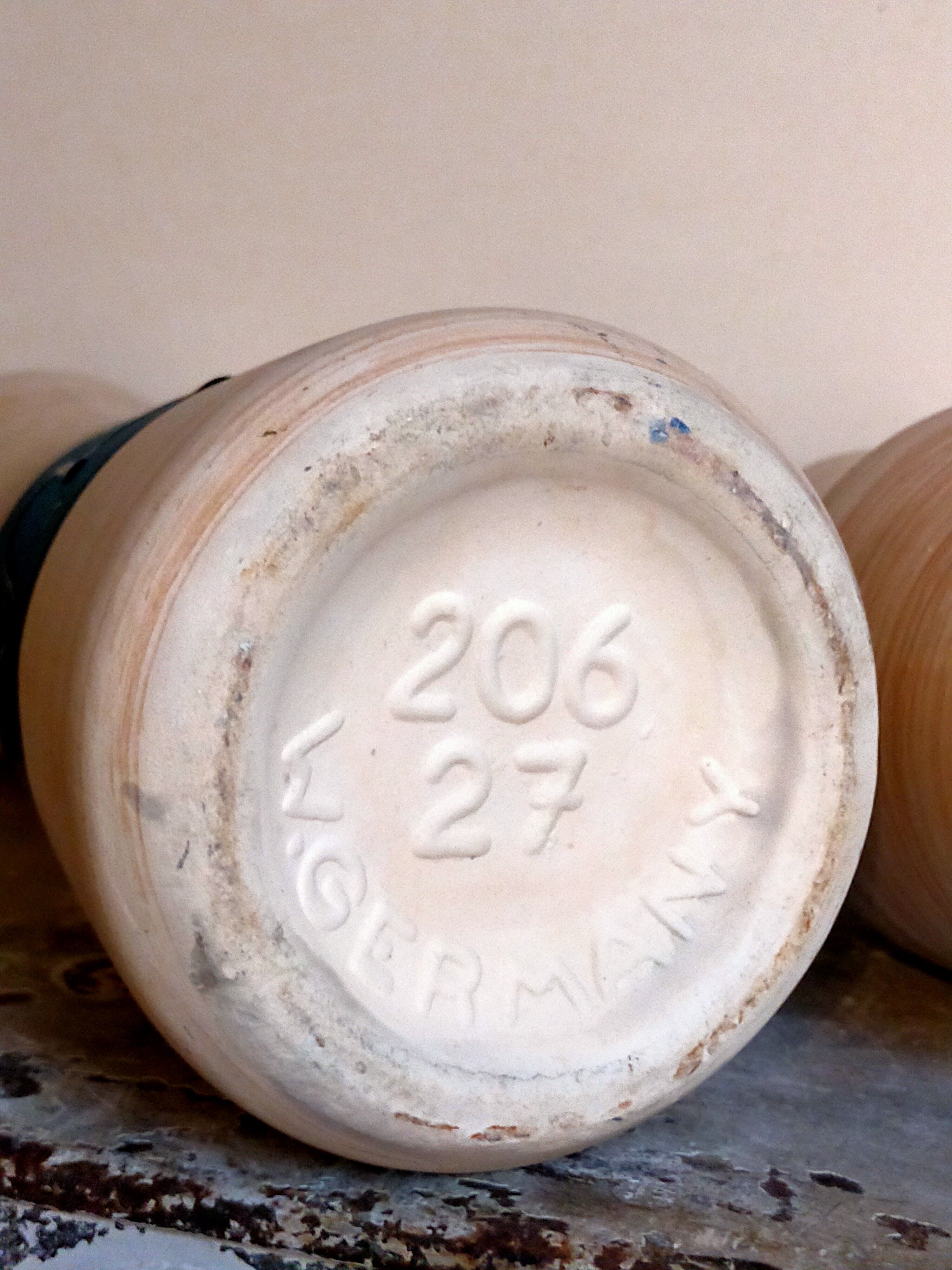 W vase duo.  Germay 50s