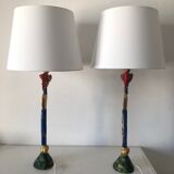 Pair of table lamps Fondica, Pierre Casenove, 1994