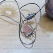 Belle lampe en céramique signée datant des années 50 ou 60