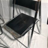 3-chair arrben Italy vintage set