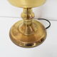 Vintage brass table lamp, czechoslovakia, 1950's.