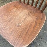 Chaise bistrot bois baumann