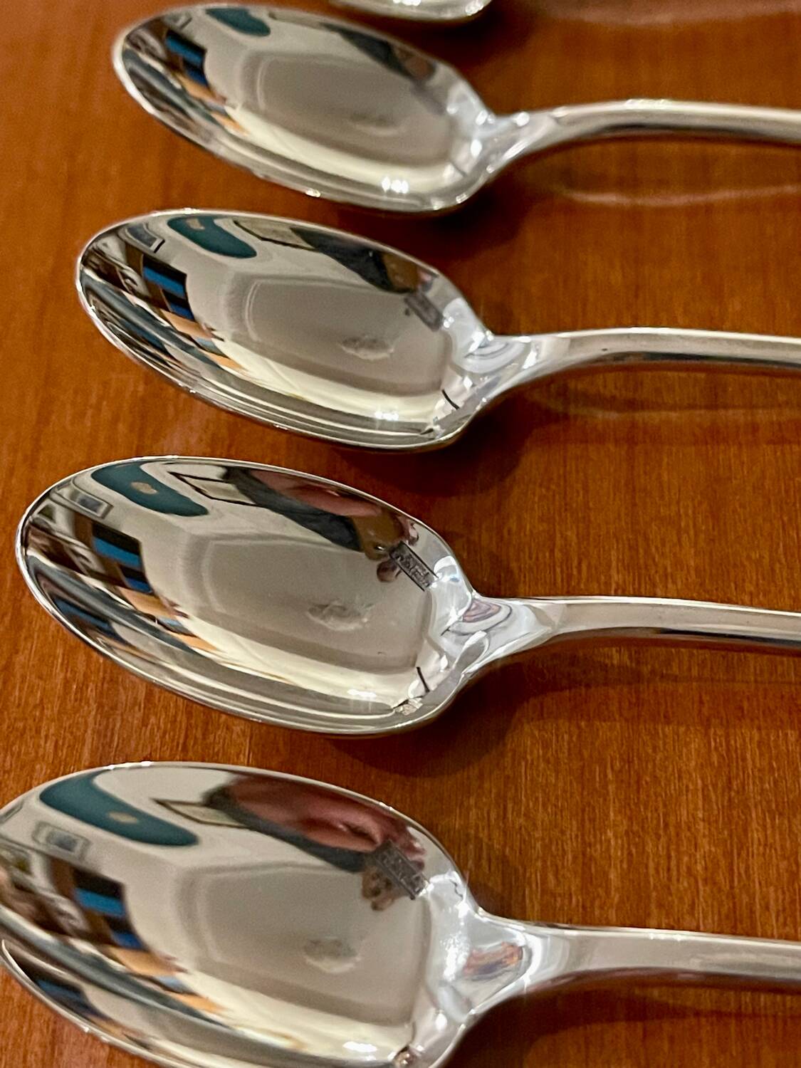 Christofle cluny 8 mocha spoons 10 cm excellent condition