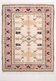 6x8 Pink & Navy Blue Oriental Vintage Rug, 186x247Cm