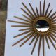 Miroir soleil sorcière bombé Chaty Vallauris