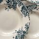 8 “Marie Louise” ironstone soup plates from Saint Amand and Hamage