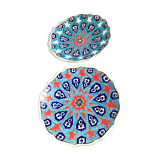 Kutahya craft plate duo
