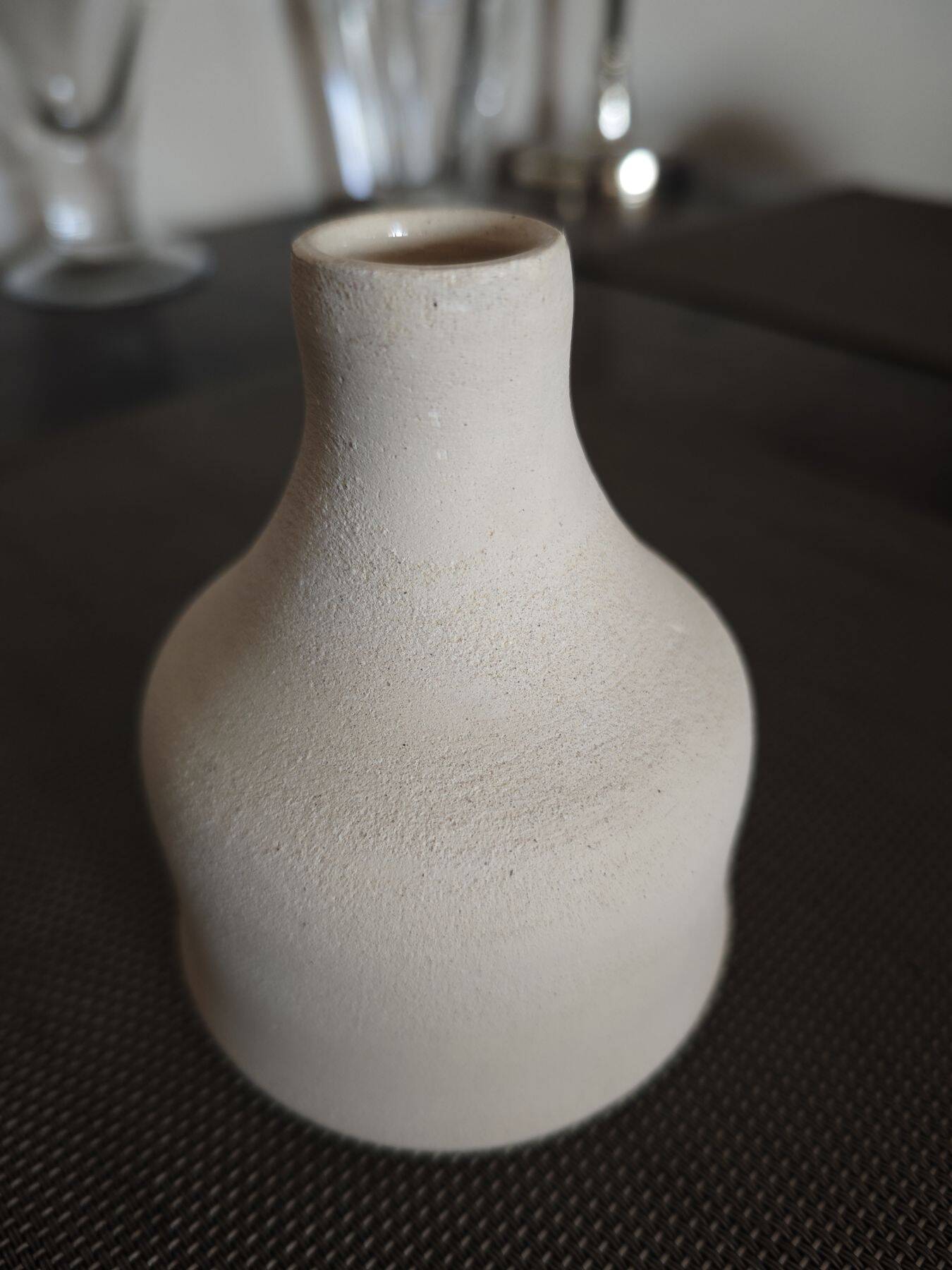 Ceramic soliflore vase - 1980s