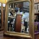 Small mirror 19 th 63 cm / 50 cm