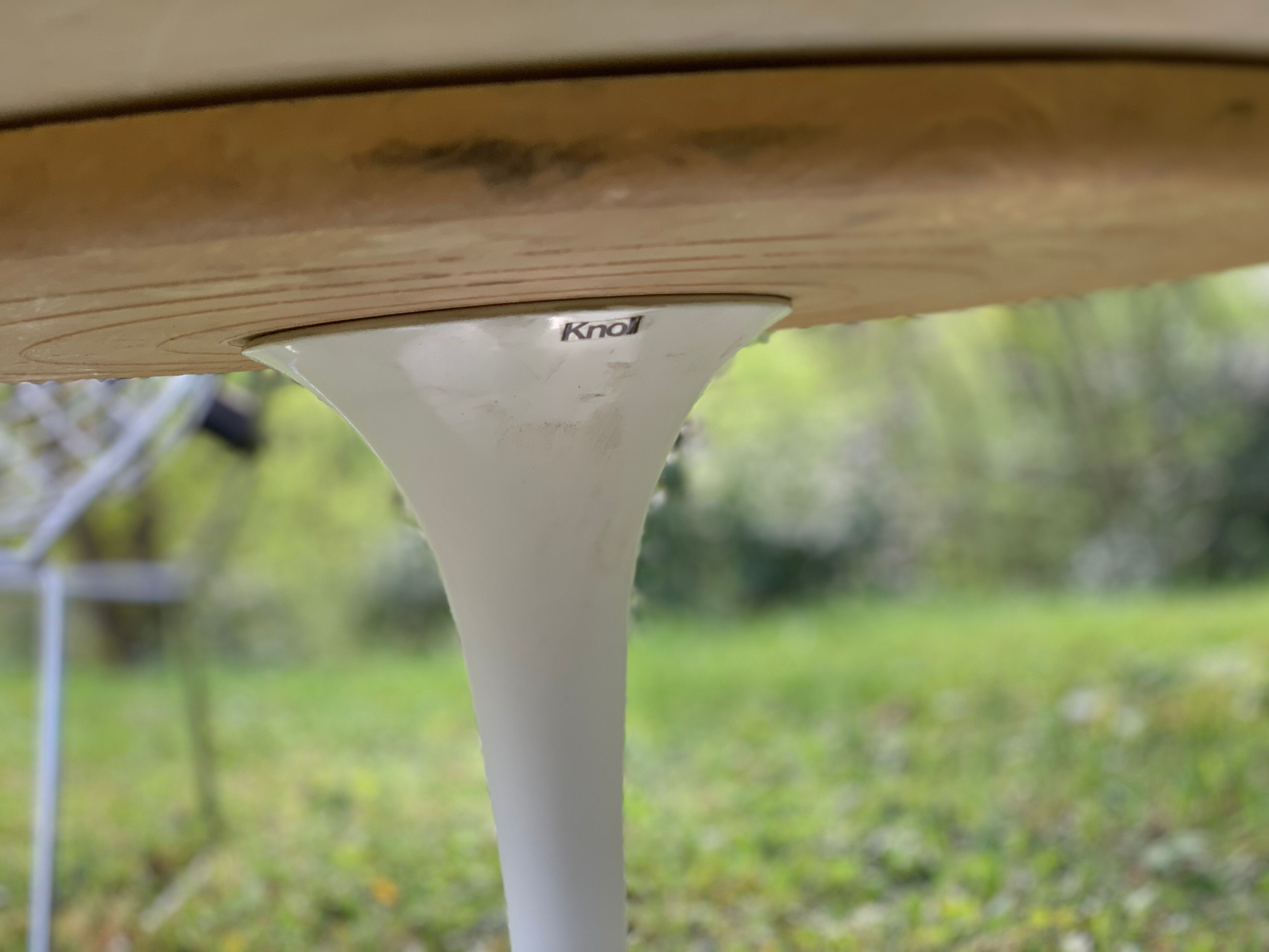 Coffee table by Eero Saarinen for Knoll