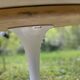 Coffee table by Eero Saarinen for Knoll